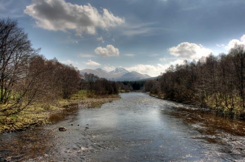 Upė, Škotija, Gamta, Kraštovaizdis, Krianlarich