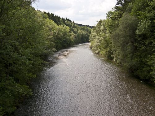 Upė, Gamta, Kraštovaizdis, Ammer, Peißenberg