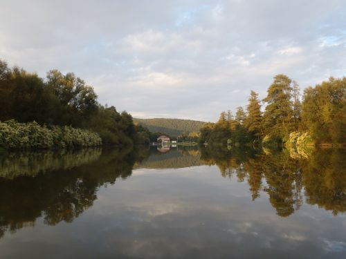 Upė, Ežeras, Atspindys Klodzko, Klodzko, Lenkija, Gamta, Atspindys, Vanduo, Kajakować, Žalias