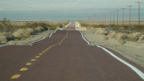 Kelias, Gatvė, Horizontas, Ilgai, Nevada, Kraštovaizdis, Kalifornija