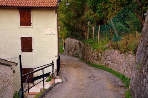 Kelias, Namas, Kalnas, Europinis Kelias, E5, Lessinia, Italy