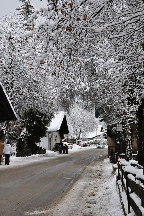 Kelias, Sniegas, Balta, Kalnas, Tirol