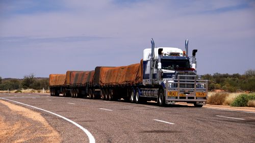 Kelio Traukinys, Sunkvežimis, Australia, Lasseterio Greitkelis, Krovinių Vežimas, Outback