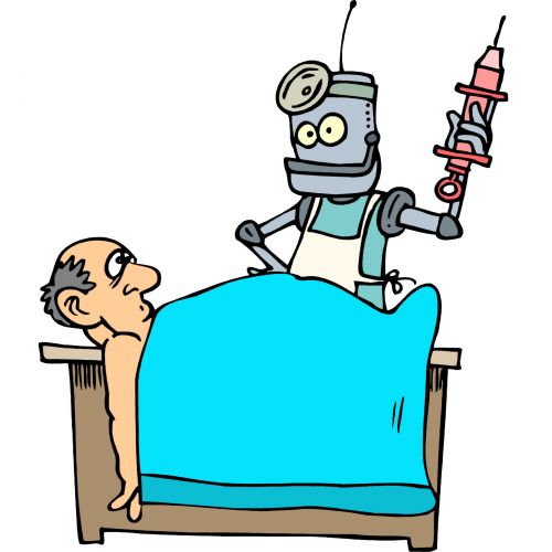 Robotas,  Gydytojas,  Robotas