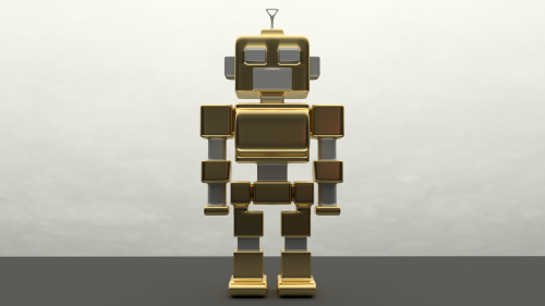 Robotas, Metalas, Dirbtinis Intelektas, Auksinis, Mašinos