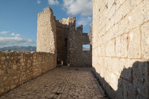 Rocca Calascio, Pilis, Sienos, Abruzzo