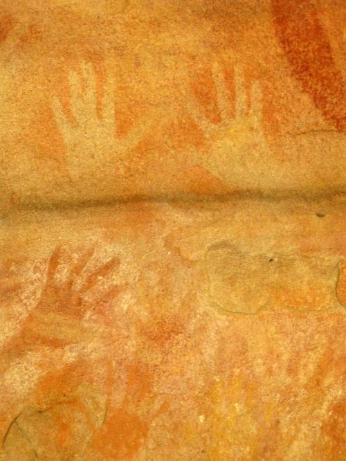 Roko Menas, Bronzos Siena, Aborigenų Kultūra, Rankos Formos, Mėlyni Kalnai, Australia