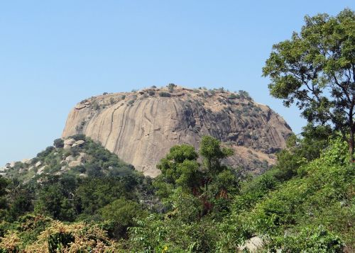 Uolienų Formavimas, Kalnelis, Granitas, Erozija, Rieduliai, Kraštovaizdis, Geologija, Gamta, Rokas, Uolingas, Karnataka, Indija