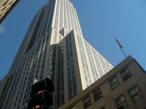 Rockefeller Centras, Usa, Niujorkas, Ny, Nyc, Niujorkas, Miestas, Dangoraižis, Pastatas