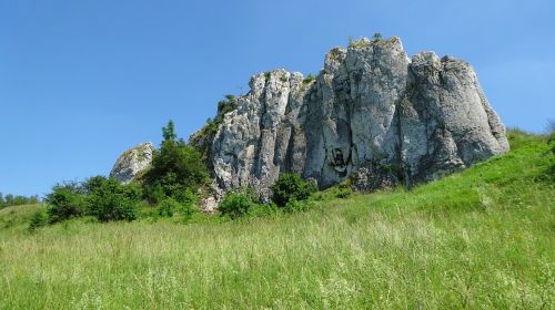 Akmenys, Kalkakmeniai, Šventė, Kraštovaizdis, Gamta, Lenkija, Jura Krakowsko Częstochowa, Turizmas
