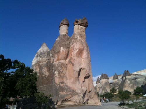 Akmenys, Cappadocia, Turkija, Formavimas, Urvai, Orientyras, Istorija, Asija, Vulkaninis, Senovės, Turkish, Akmuo, Slėnis, Kraštovaizdis