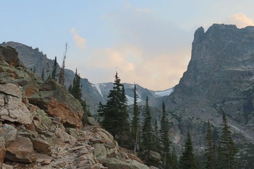 Uolėti Kalnai, Uolingas Kalnų Nacionalinis Parkas, Žygių Takas, Colorado, Papartis Ežeras Colorado, Kuprinė, Kempingas