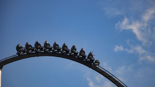 Rollercoaster, Coaster, Europapark, Kalneliai