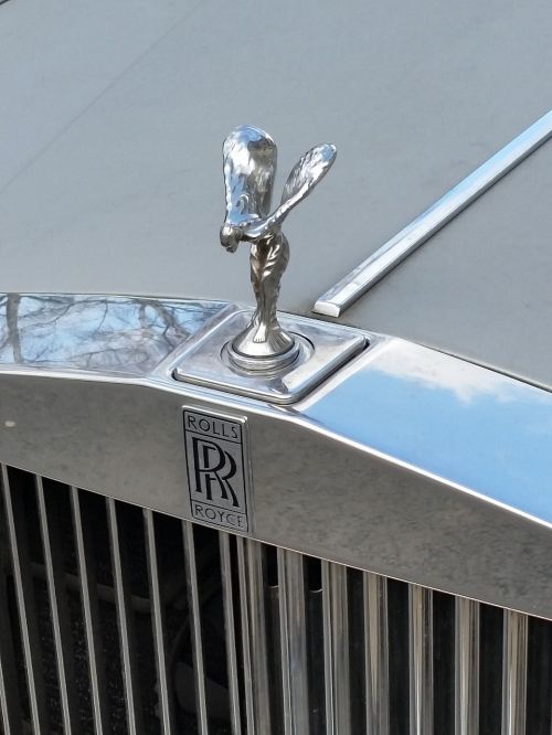 Rolls Royce, Ekstazio Dvasia, Emblema, Talismanas, Sidabras, Simbolis, Apdaila