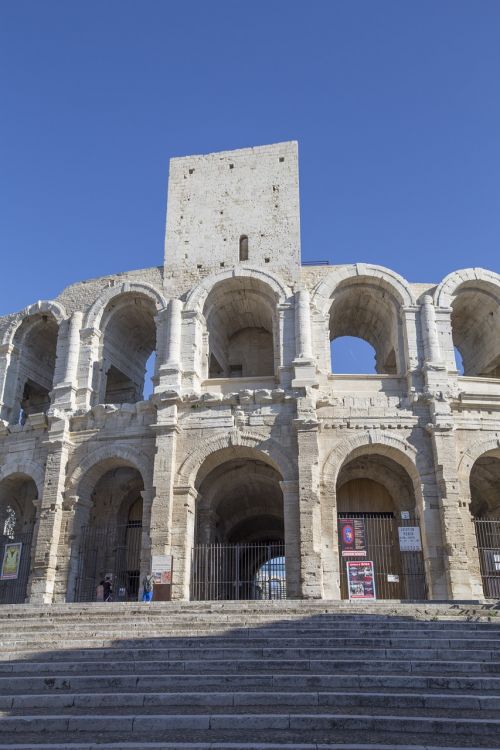 Romėnų Amfiteatras,  Arena,  Architektūra,  Arles,  Provence,  France