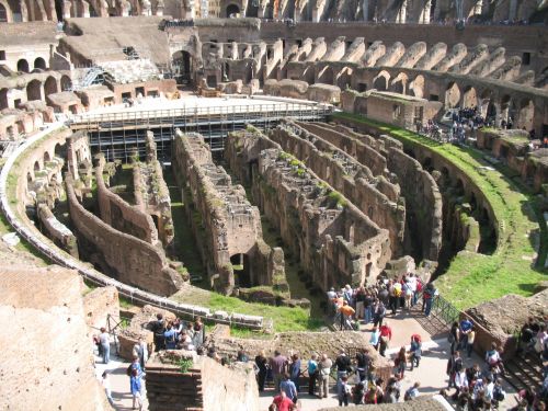 Romėnų,  Kolosas,  Roma,  Amfiteatras,  Romėnų Koliziejus