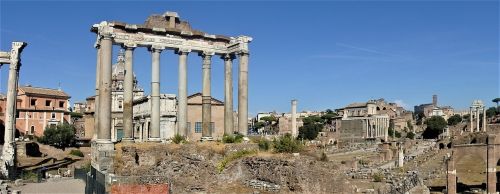 Romanų Forumas, Roma, Archeologiniai, Istorinis, Italy