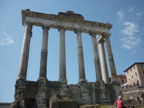 Romanų Forumas, Stulpeliai, Roma