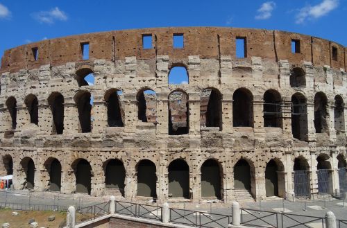 Roma, Koliziejus, Italy, Senovinis, Paminklas, Senovės Architektūra, Arena, Arkos, Kolosas, Arcade, Architektūra, Roma