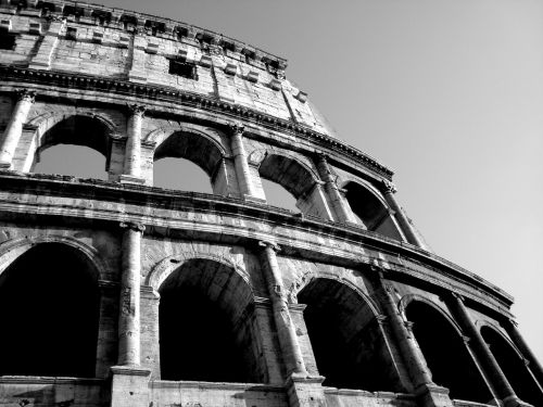 Roma, Italy, Italia, Kolosas, Arena, Paminklas, Gladiatorius