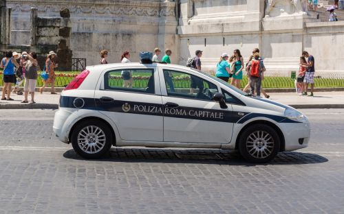 Roma, Policija, Italy, Tėvynės Altorius
