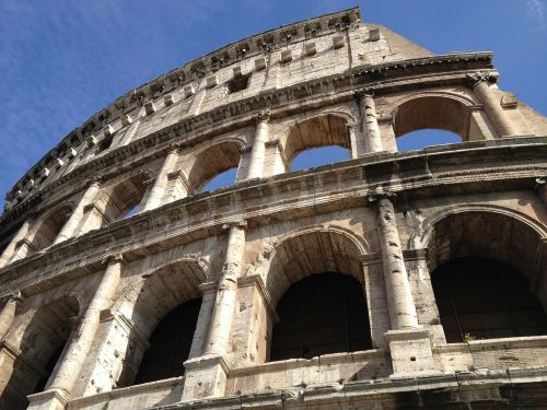 Roma, Italy, Kolosas, Architektūra, Struktūra, Pastatas, Senovės, Istorija