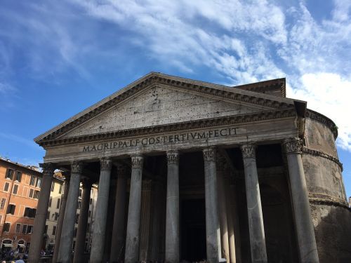 Roma, Roma, Italy, Paminklas, Senas, Rotonda, Europa, Senovės, Architektūra