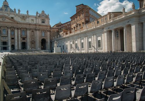 Roma, Vatikanas, John Dory Up, Kėdės, Bazilika