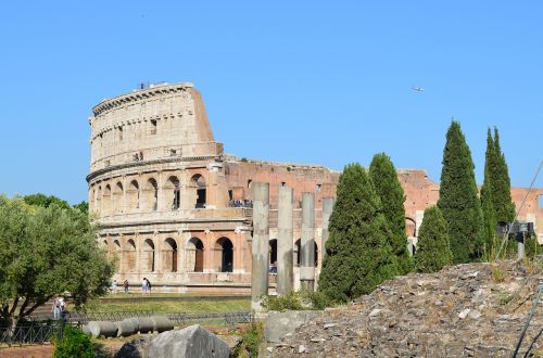Roma, Kolosas, Italy, Pastatas, Romanai, Architektūra