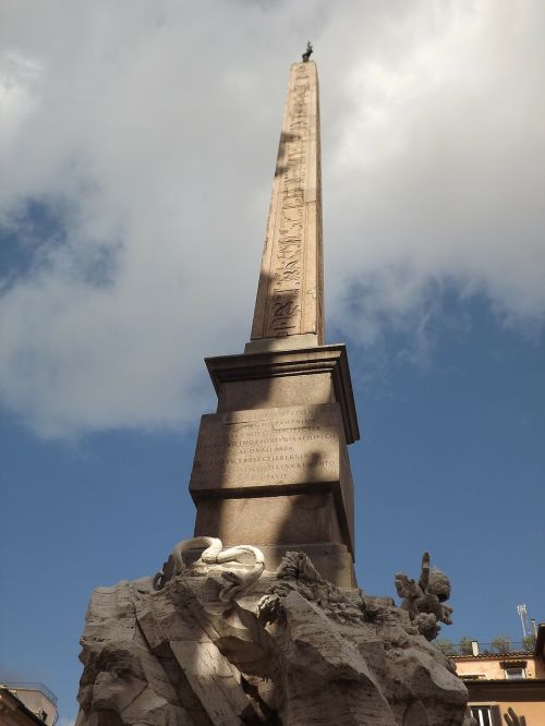 Roma, Obeliskas, Keturi Fontano Srautai, Bernini, Kultūra