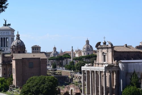 Roma, Senovės Roma, Architektūra, Kultūra, Italy, Romų Forumas, Senovinis Pastatas, Senovės