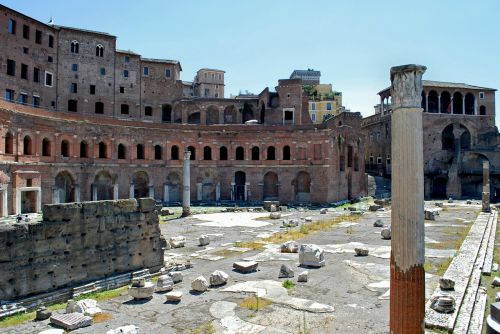 Roma, Turgus, Trajan, Senovinis, Akmenys, Stulpelis, Griuvėsiai