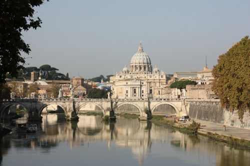 Roma, Vatikanas, Tiber, Upė