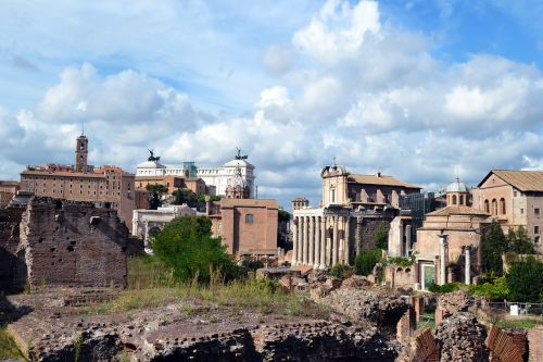 Roma, Italy, Kvadratas, Senas