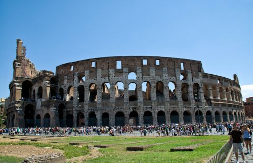 Roma, Kolosas, Pastatas, Istoriškai, Italy