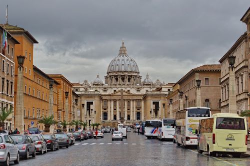 Roma, Vatikano Miestas, Šv. Petro Katedra, Bazilika, Bažnyčia, Italy