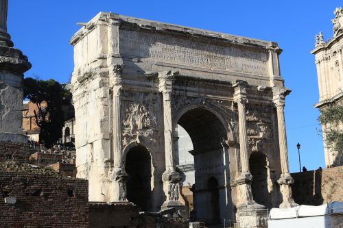 Roma,  Griuvėsiai,  Senovinis,  Architektūra,  Arka,  Akmuo,  Romanų Forumas