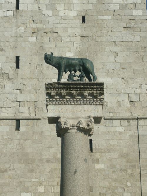 Romulusz, Statula, Remus, Skulptūra, Ispanų, Vilkas
