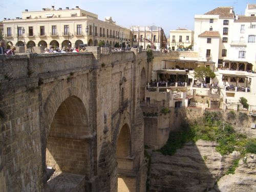 Ronda, Ispanija, Miestas, Europa, Architektūra, Tiltas, Andalūzija, Senamiestis