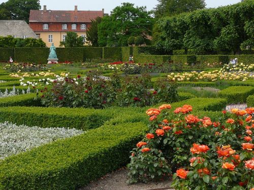 Rožių Sodas, Rosenborgo Pilis, Denmark, Parkas, Lankytinos Vietos, Gamta, Kapitalas, Kopenhaga