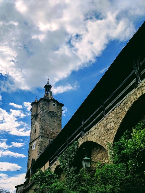 Rotenburgas Kurčiųjų, Miesto Siena, Bokštas, Viduramžiai, Senamiestis