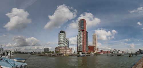 Rotterdam, Rijnhaven, Vilhelmina Prieplauka, Viešbutis New York, Montevideo
