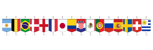 Turas Paskutinis,  World Cup 2018,  Rusija,  Švedija,  Šveicarija,  Prancūzija,  Belgija,  Ispanija,  Portugalija,  Anglija,  Danija,  Dalyvis,  Futbolas,  Šalis,  Nemokama Iliustracijos