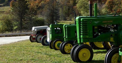 Ūkininkavimas,  Traktoriai,  Džonas & Nbsp,  Deere,  Rodyti,  Žalias,  Traktorius,  Mašinos,  John Deere Traktorių Eilė
