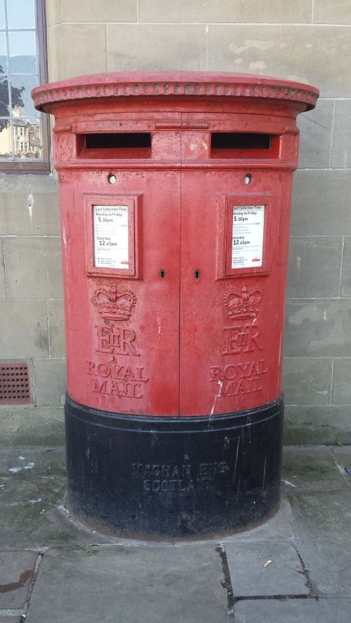 Karališkas Paštas, Pašto Dėžutę, Britanija