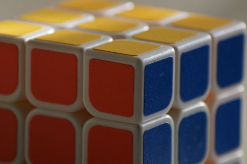 Rubik, Kubas, Rubiko Kubas, Žaidimas, Konceptualus, Rubiks, Galvosūkis, Kvadratas, Surinkti, Kūrybiškumas, Žaislas, Sėkmė, Įkvėpimas, Idėja