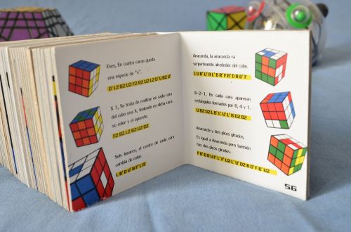 Rubiko Kubas, Algoritmai, Knyga