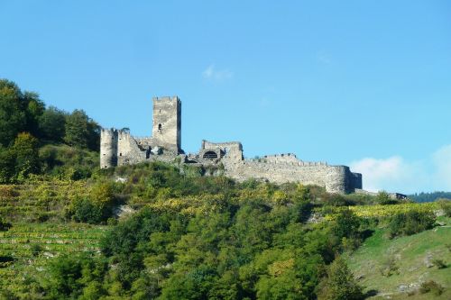 Sugadinti Hinterhau, Kalnas, Miškas, Kraštovaizdis, Perspektyva, Wachau, Danube Regionas