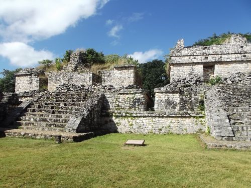 Griuvėsiai, Maya, Ekbalam, Meksika, Architektūra