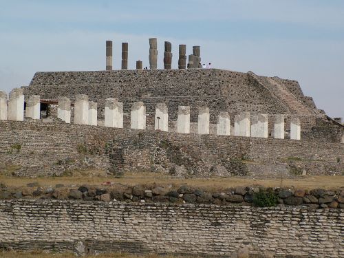 Griuvėsiai, Archeologija, Tula, Peizažai, Meksika